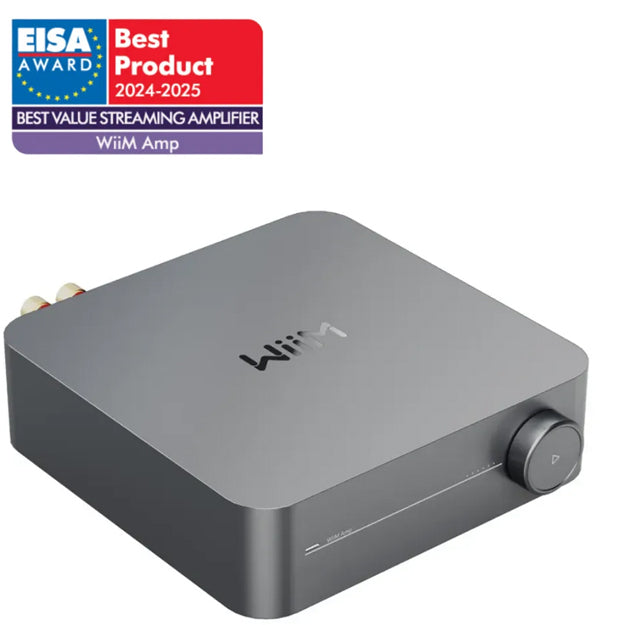 WiiM Amp (Multiroom Streaming Amplifier) - Space Grey