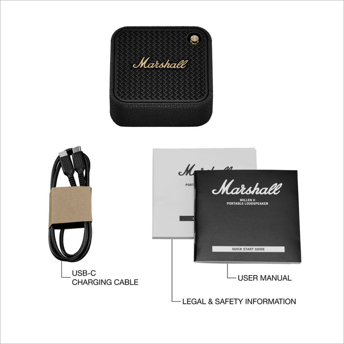 Marshall Willen II Portable Water Resistent Bluetooth Speaker