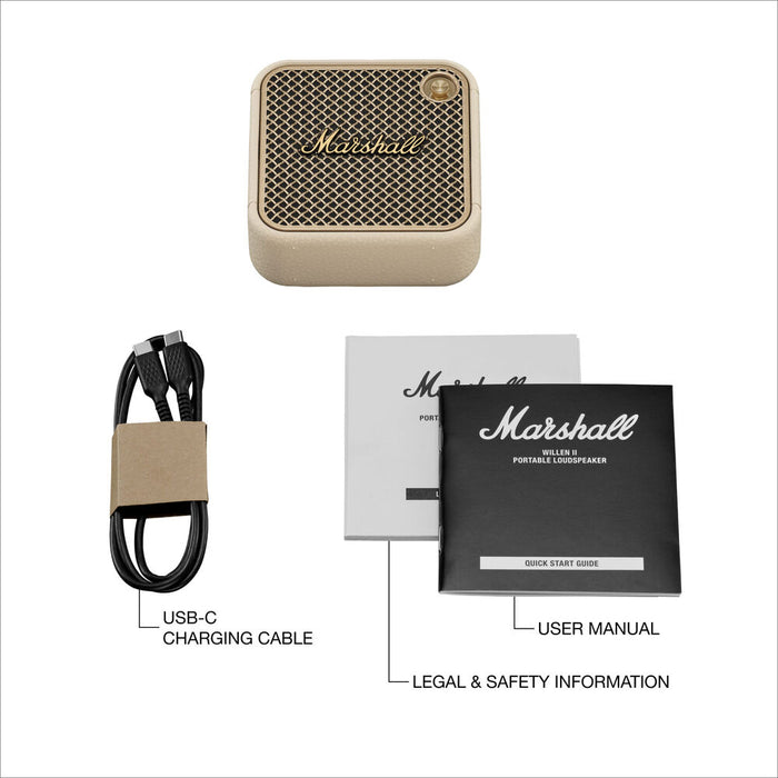 Marshall Willen II Portable Water Resistent Bluetooth Speaker