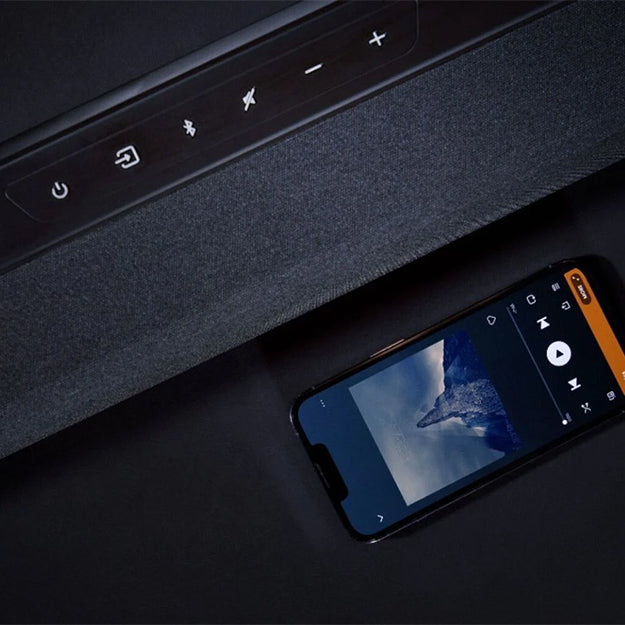 Polk Magnifi Max AX Flagship 5.1.2 Dolby Atmos & DTS:X Sound Bar System - Black