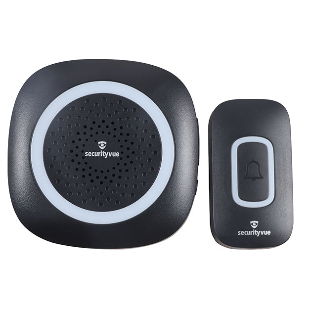 SecurityVue Smart Home Wireless Door Chime - Black