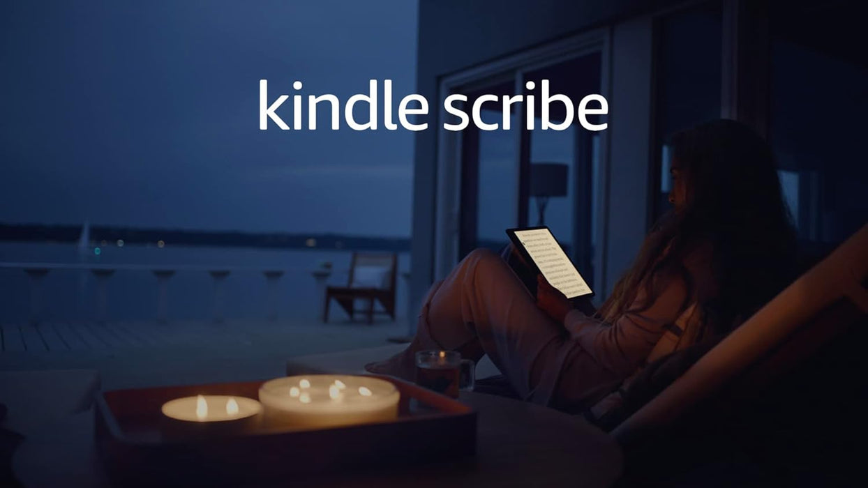 Amazon Kindle Scribe 10.2" Kindle & Notebook WiFi 16GB (Basic Pen) With Black Cover