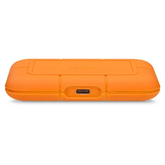 LaCie Rugged NVMe SSD USB-C Portable Hard Drive - Orange