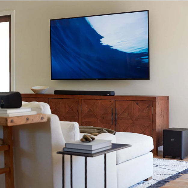 Polk MagniFi Max AX SR Flagship 7.1.2 Dolby Atmos, DTS:X Sound Bar System - Black