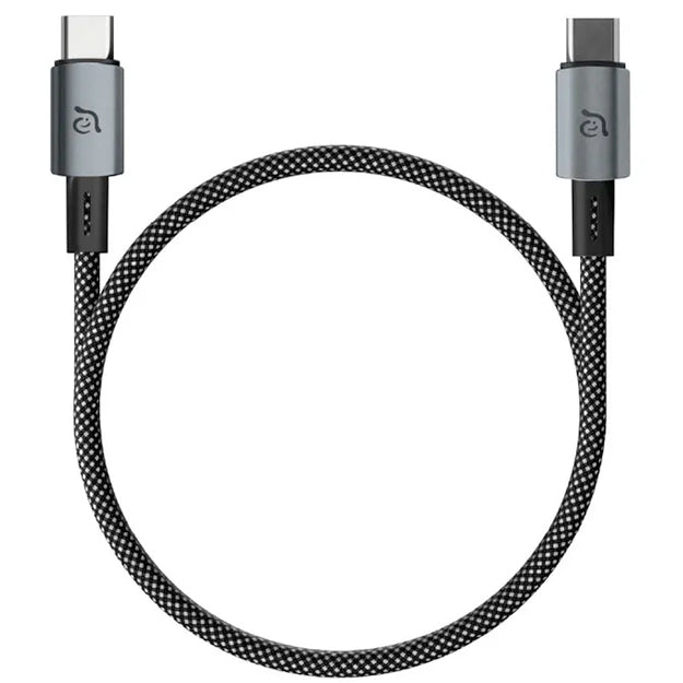 Adam Elements CASA MS100 USB-C To USB-C Magnetic Charging Cable (60W) 1m - Black