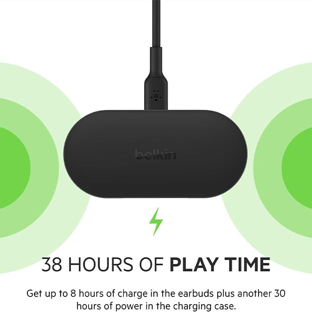 Belkin Soundform Play In-Ear True Wireless Earbuds - Black