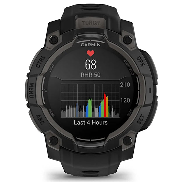 Garmin Instinct 3 Series 50mm Rugged GPS Adventure Watch (AMOLED)