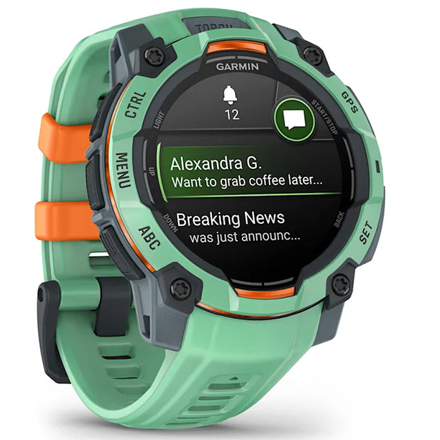 Garmin Instinct 3 Series 45mm Rugged GPS Adventure Watch (AMOLED)