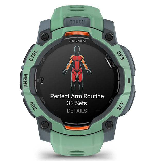 Garmin Instinct 3 Series 50mm Rugged GPS Adventure Watch (AMOLED)