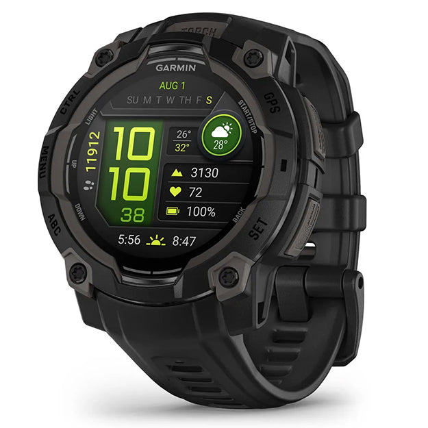 Garmin Instinct 3 Series 45mm Rugged GPS Adventure Watch (AMOLED)