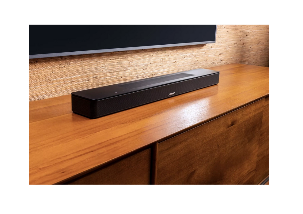 Bose Smart Soundbar With Dolby Atmos & A.I Dialogue Mode - Black