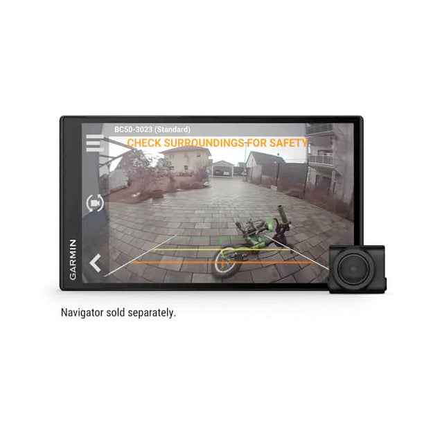 Garmin BC 50 Wireless Backup Camera With License Plate Mount (Installation Required) - Black