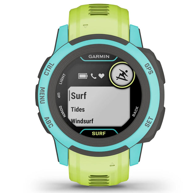 Garmin Instinct 2S Rugged GPS Watch Surf Edition - Waikiki