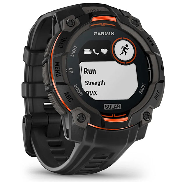 Garmin Instinct 3 Series 50mm Rugged GPS Adventure Watch (SOLAR)