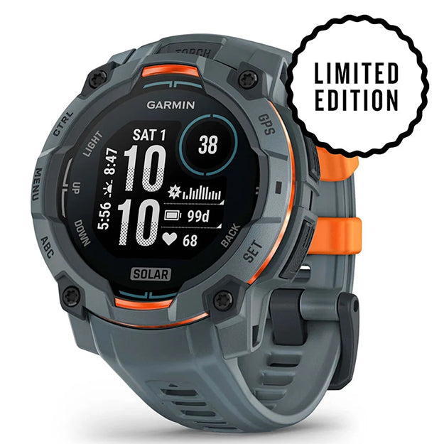 Garmin Instinct 3 Series 45mm Rugged GPS Adventure Watch (SOLAR)