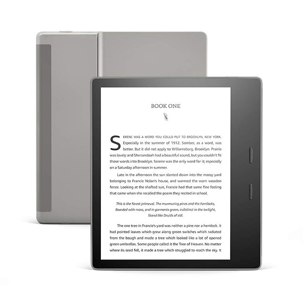 Amazon Kindle Oasis 7" WiFi 8GB (10th Gen 2019) Cover Bundle - Graphite