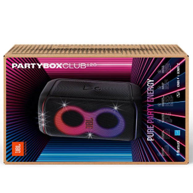 JBL PartyBox Club 120 Portable Bluetooth Party Speaker With Light Effects