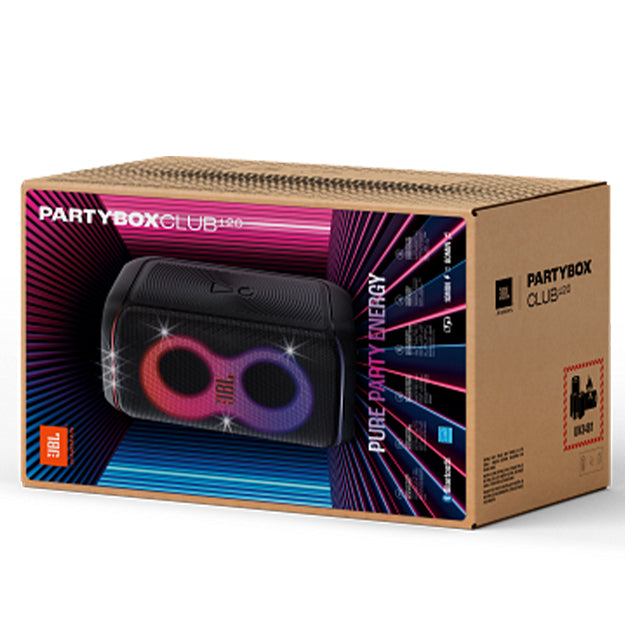 JBL PartyBox Club 120 Portable Bluetooth Party Speaker With Light Effects