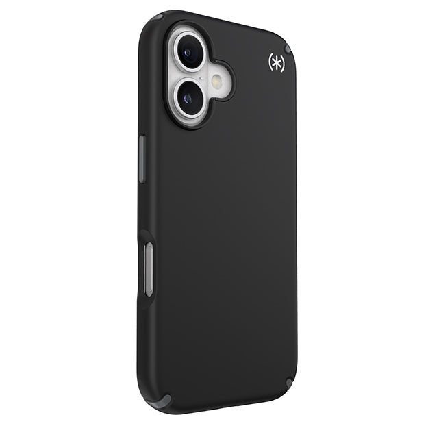 Speck Presidio2 Pro MagSafe Case For iPhone 16 – Black & Slate Grey