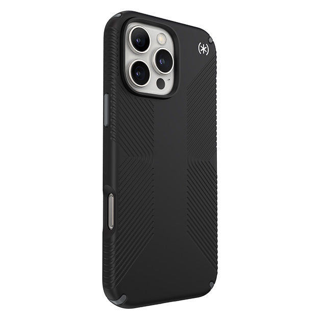 Speck Presidio2 Pro MagSafe Case For iPhone 16 Pro Max – Black & Slate Grey