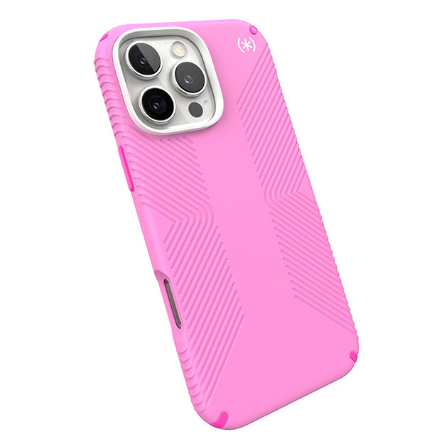 Speck Presidio2 Grip MagSafe Case For iPhone 16 Pro Max – True Pink & Shocking Pink