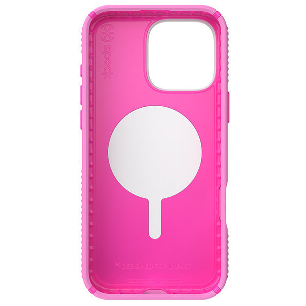 Speck Presidio2 Grip MagSafe Case For iPhone 16 Pro Max – True Pink & Shocking Pink