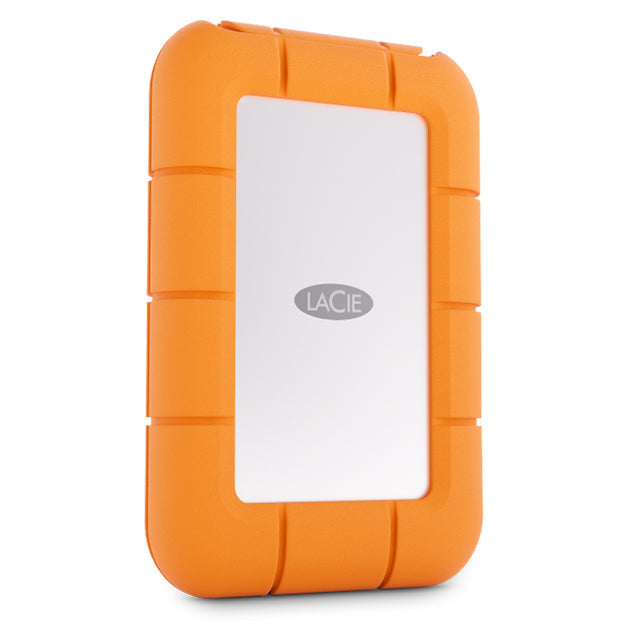 LaCie Rugged Mini SSD Portable Hard Drive USB-C - Orange