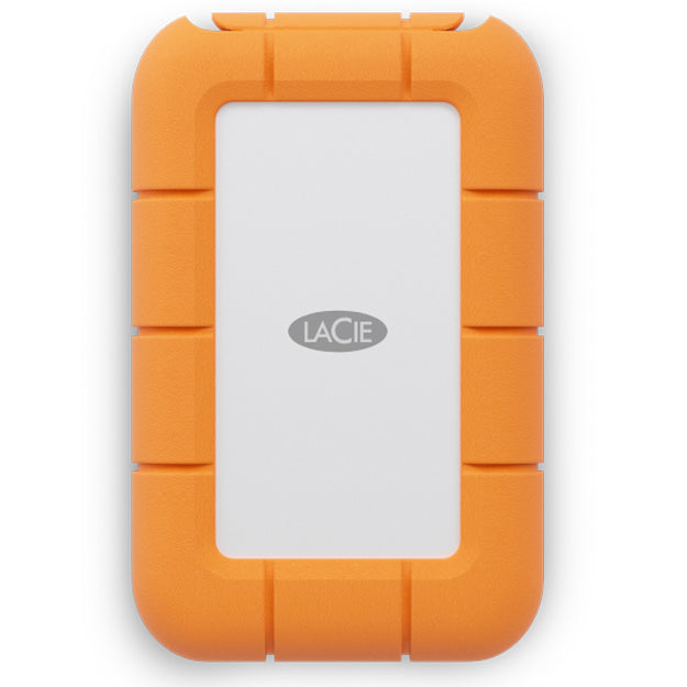 LaCie Rugged Mini SSD Portable Hard Drive USB-C - Orange