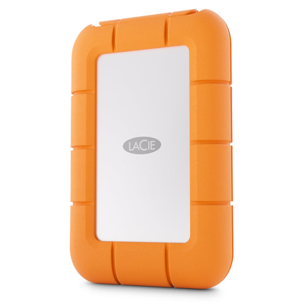 LaCie Rugged Mini SSD Portable Hard Drive USB-C - Orange