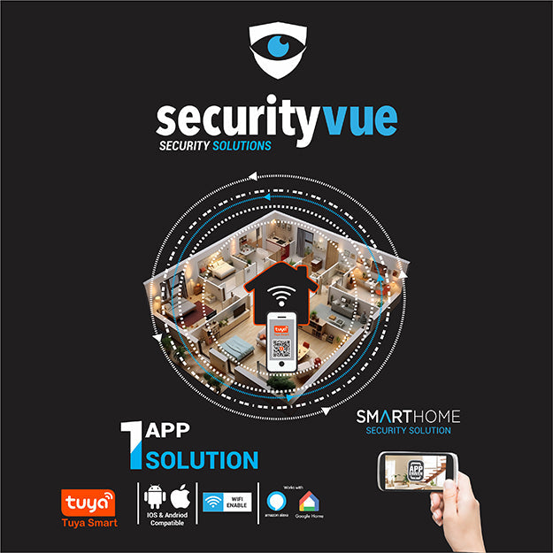 SecurityVue Smart Home Wireless Wi-Fi Video Intercom - Black