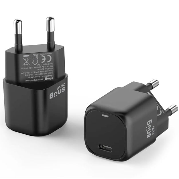 Snug 1 Port USB-C PD 20W Mini Wall Charger