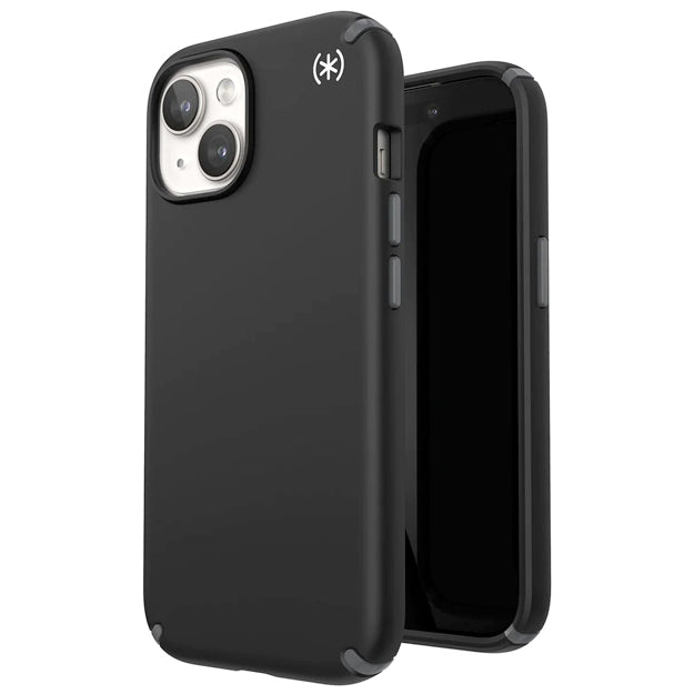 Speck iPhone 15 Presidio 2 Pro Cover - Black/Grey