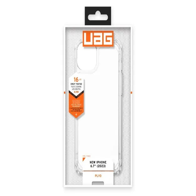 UAG Plyo Case For iPhone 15 Plus - Ice