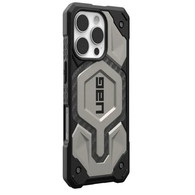 UAG Monarch Pro MagSafe Case For iPhone 16 PRO – Titanium