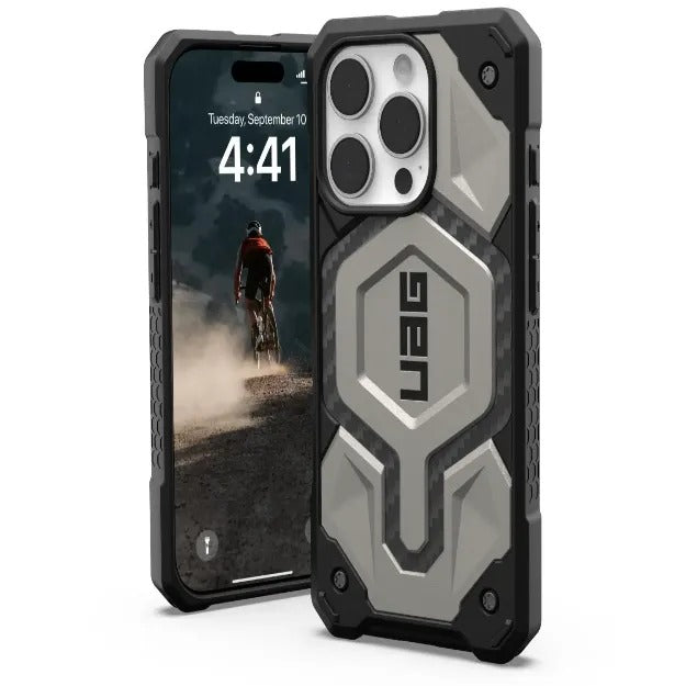 UAG Monarch Pro MagSafe Case For iPhone 16 PRO – Titanium