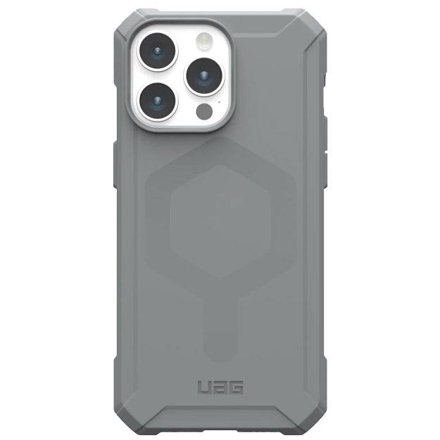 UAG iPhone 15 PRO MAX Essential Armor Case With MagSafe - Silver