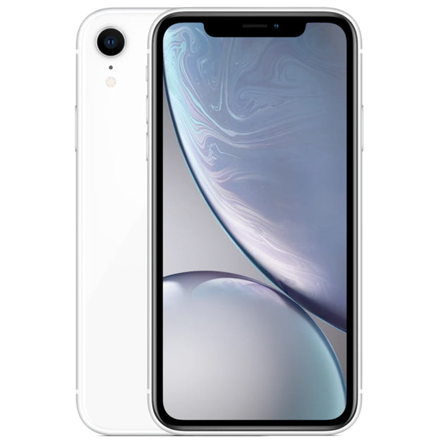 Apple iPhone XR 64GB (Refurbished) + SNS Charging Cable - White