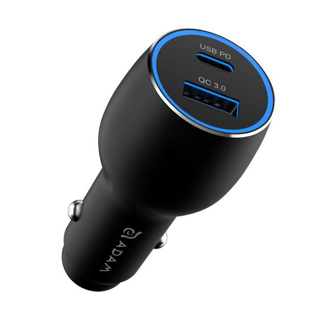 Adam Elements Omnia C1 PRO UCB-C 83W Powerful Car Charger - Black